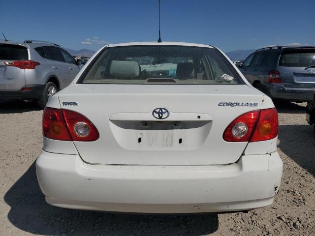 JTDBR32E130030640 - 2003 TOYOTA COROLLA CE WHITE photo 6