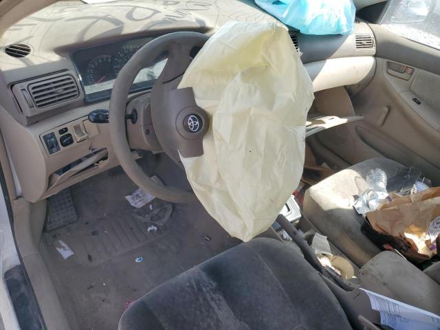 JTDBR32E130030640 - 2003 TOYOTA COROLLA CE WHITE photo 8