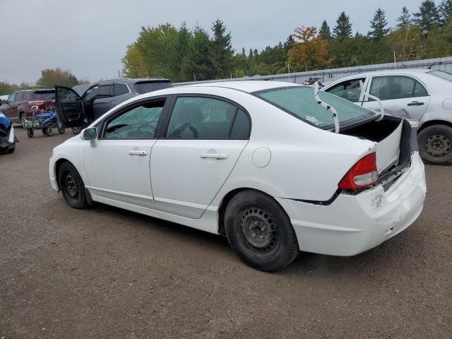 2HGFA1F6XBH102205 - 2011 HONDA CIVIC LX-S WHITE photo 2