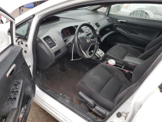 2HGFA1F6XBH102205 - 2011 HONDA CIVIC LX-S WHITE photo 8
