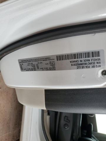 2C4RC1BG0MR533816 - 2021 CHRYSLER PACIFICA TOURING L Ақ фото 13