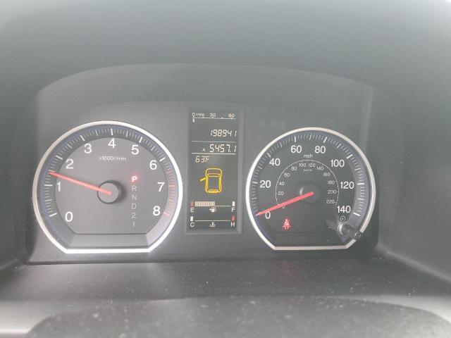 5J6RE48509L055456 - 2009 HONDA CR-V EX SILVER photo 9