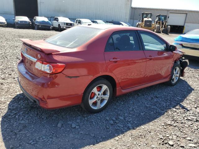 2T1BU4EE9BC572959 - 2011 TOYOTA COROLLA BASE Червоний фото 3