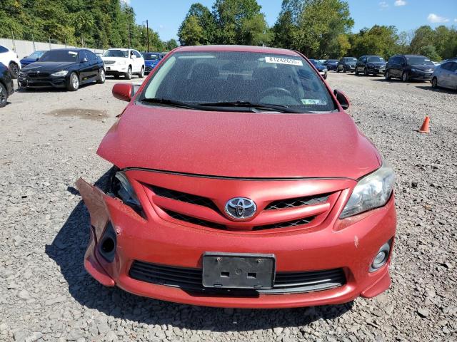 2T1BU4EE9BC572959 - 2011 TOYOTA COROLLA BASE Червоний фото 5