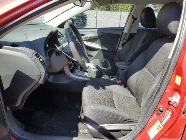 2T1BU4EE9BC572959 - 2011 TOYOTA COROLLA BASE Червоний фото 7