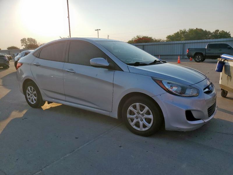 KMHCT4AE3EU588767 - 2014 HYUNDAI ACCENT GLS SILVER photo 4