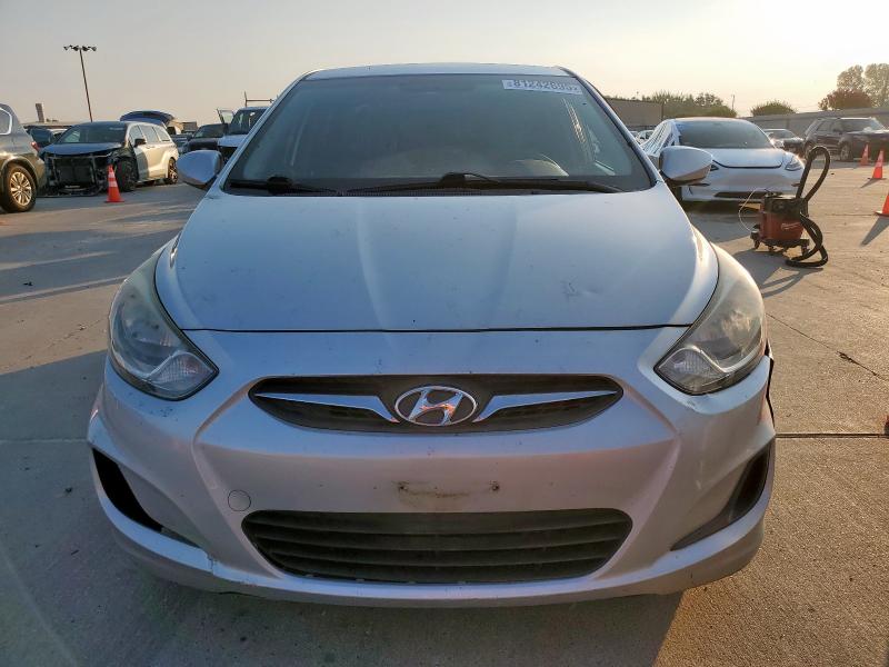 KMHCT4AE3EU588767 - 2014 HYUNDAI ACCENT GLS SILVER photo 5