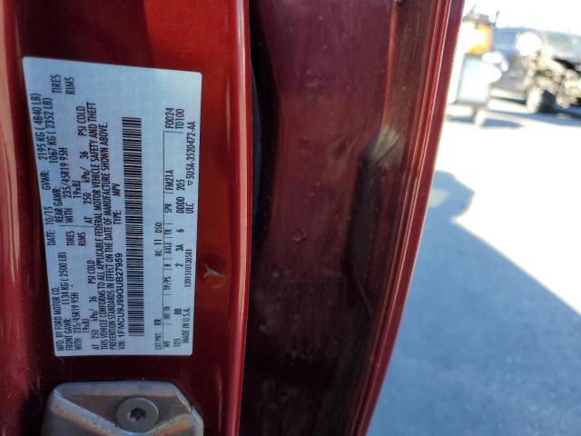 1FMCU9J99GUB27959 - 2016 FORD ESCAPE TITANIUM 红色 照片 14