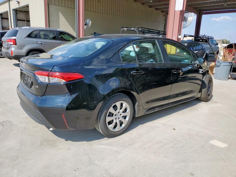 5YFB4MDE8SP282178 - 2025 TOYOTA COROLLA LE შავი ფოტო 3