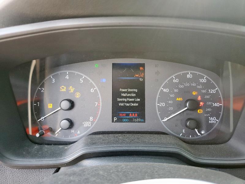 5YFB4MDE8SP282178 - 2025 TOYOTA COROLLA LE შავი ფოტო 9