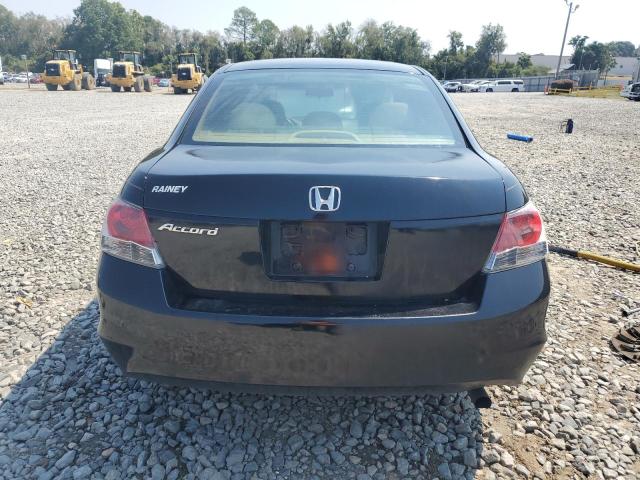 JHMCP26398C031522 - 2008 HONDA ACCORD LX BLACK photo 6