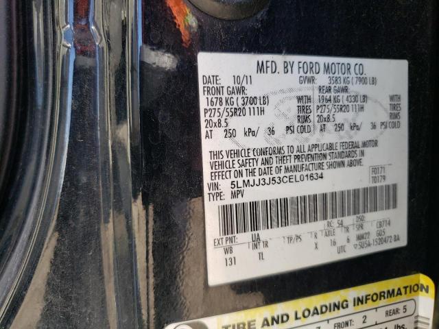 5LMJJ3J53CEL01634 - 2012 LINCOLN NAVIGATOR L Սև լուսանկար 14