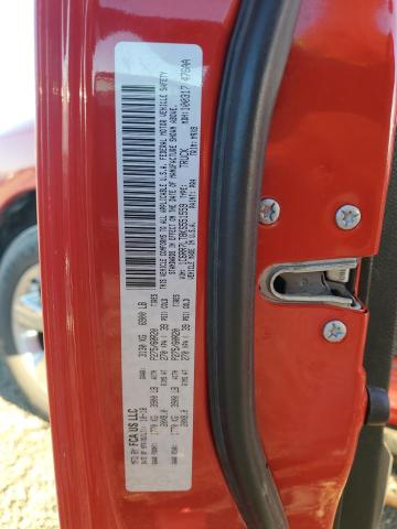 1C6RR7LT8KS551559 - 2019 RAM 1500 CLASS SLT 红色 照片 12