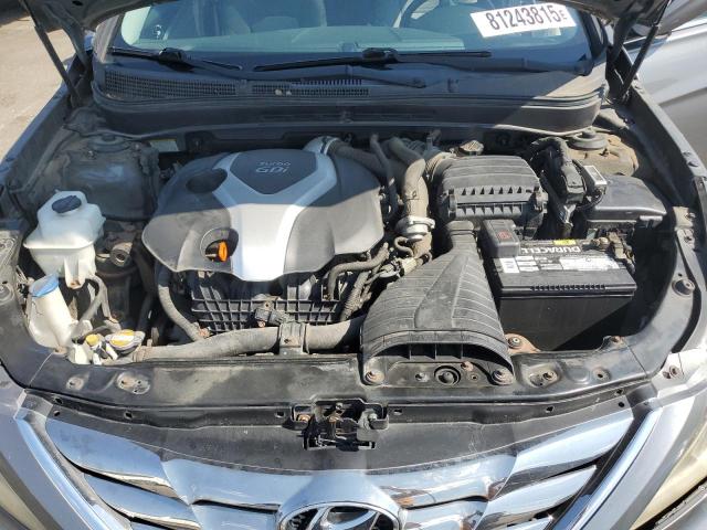 5NPEC4AB5CH458063 - 2012 HYUNDAI SONATA SE Gri fotoğraf 11