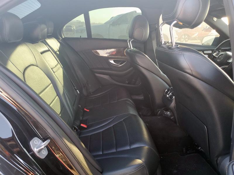 55SWF4JB4HU203985 - 2017 MERCEDES-BENZ C 300 BLACK photo 10