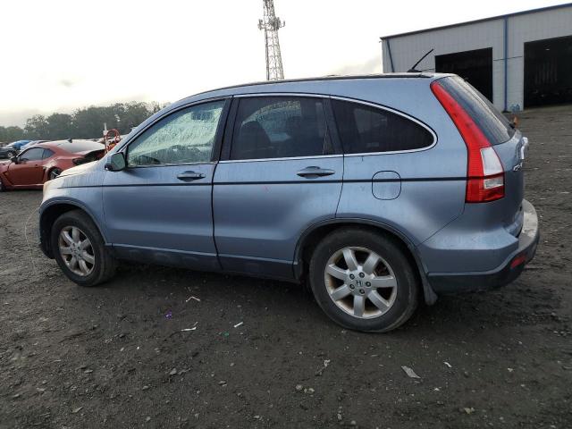 JHLRE48787C078507 - 2007 HONDA CR-V EXL BLUE photo 2