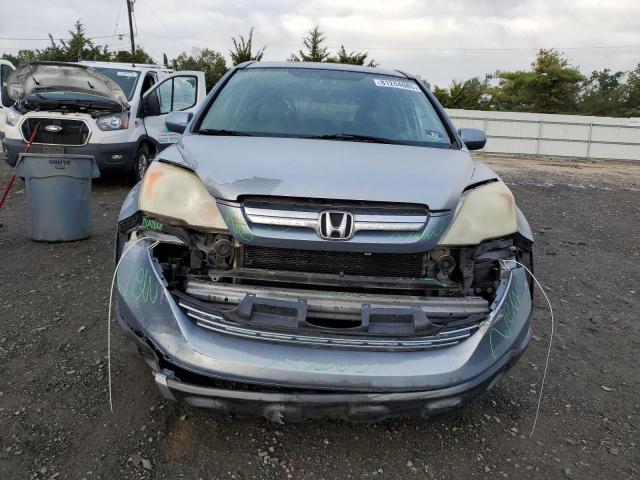JHLRE48787C078507 - 2007 HONDA CR-V EXL BLUE photo 5