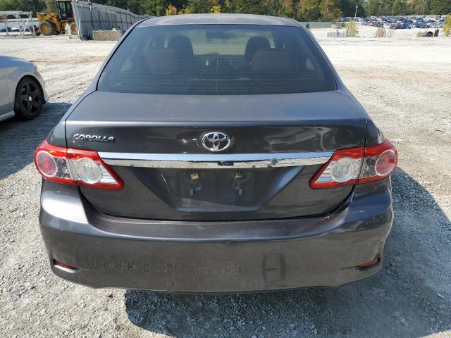 5YFBU4EE5DP189281 - 2013 TOYOTA COROLLA BASE Մոխրագույն լուսանկար 6