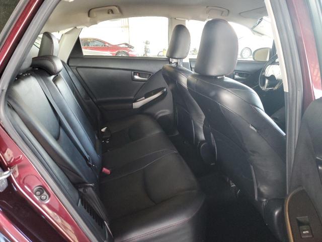 JTDKN3DU2D5605476 - 2013 TOYOTA PRIUS 勃艮第红 照片 10