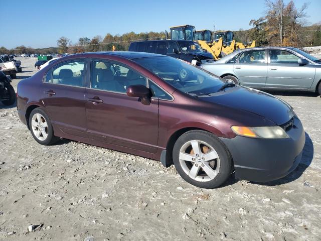 1HGFA16816L147544 - 2006 HONDA CIVIC EX BURGUNDY photo 4