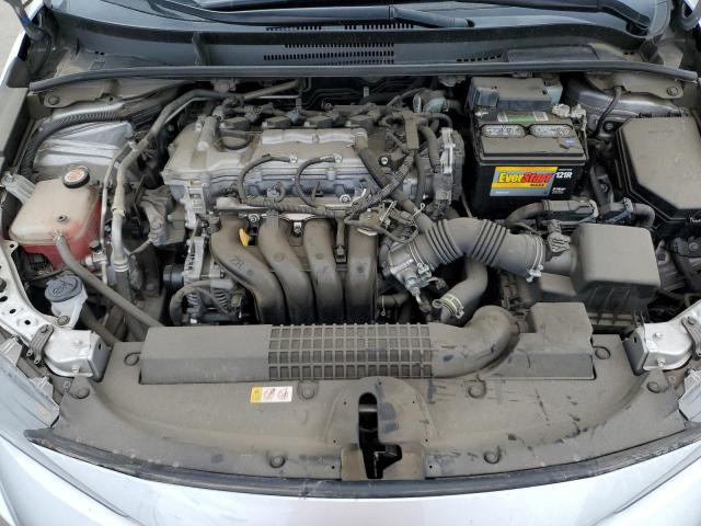 JTDEPMAE6NJ210672 - 2022 TOYOTA COROLLA LE SILVER photo 11