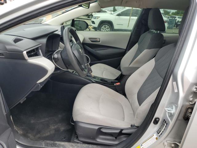 JTDEPMAE6NJ210672 - 2022 TOYOTA COROLLA LE SILVER photo 7