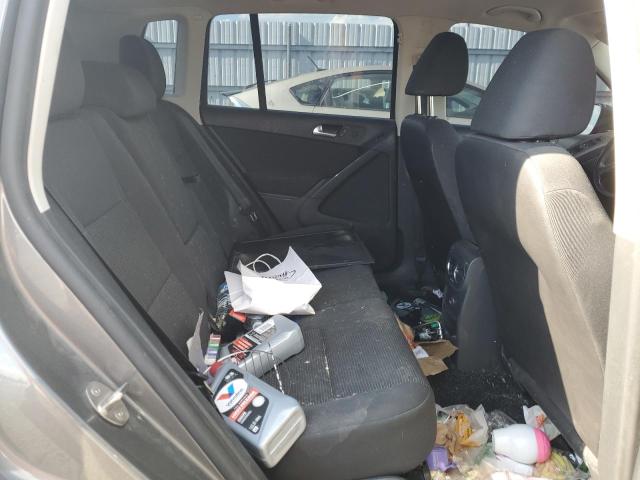 WVGAV7AX9HK046075 - 2017 VOLKSWAGEN TIGUAN S GRAY photo 10