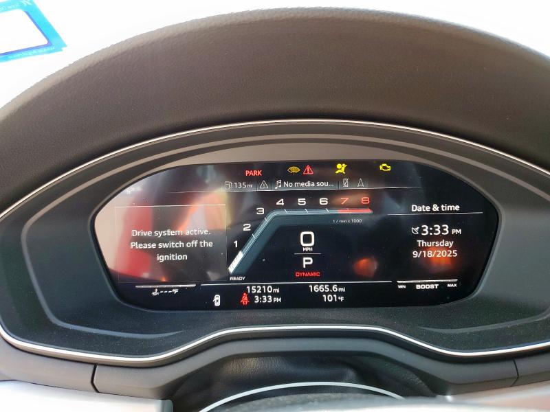 WAUR4AF57MA050203 - 2021 AUDI S5 PRESTIGE Qırmızı foto 9