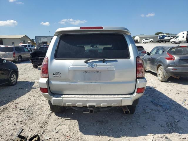 JTEBT14R540028389 - 2004 TOYOTA 4RUNNER SR5 فضي صورة 6