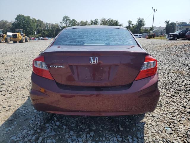 19XFB2F8XCE385219 - 2012 HONDA CIVIC EX Bordo foto 6
