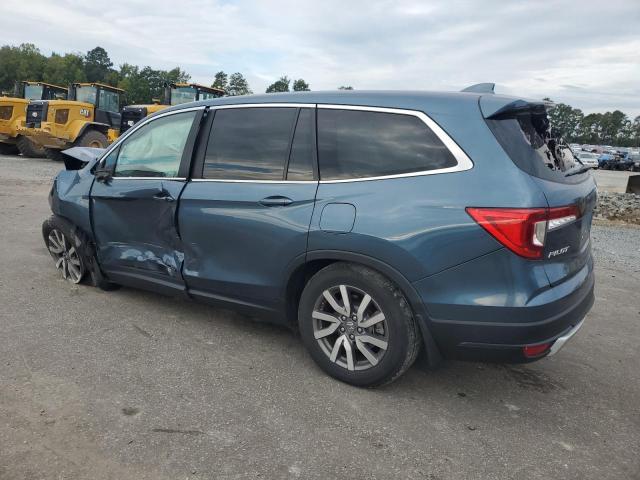 5FNYF5H51KB039943 - 2019 HONDA PILOT EXL 蓝色 照片 2