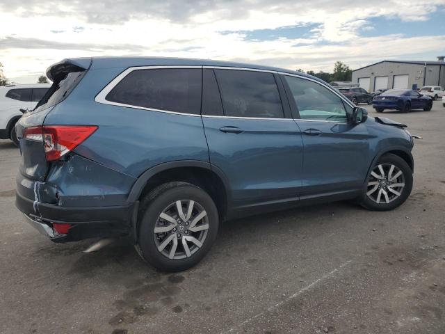 5FNYF5H51KB039943 - 2019 HONDA PILOT EXL 蓝色 照片 3
