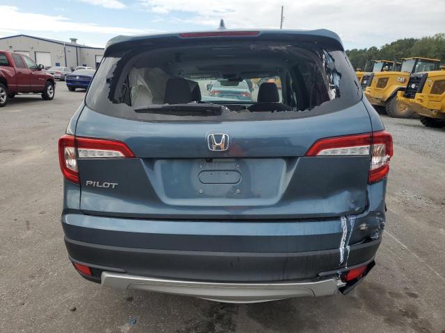 5FNYF5H51KB039943 - 2019 HONDA PILOT EXL 蓝色 照片 6
