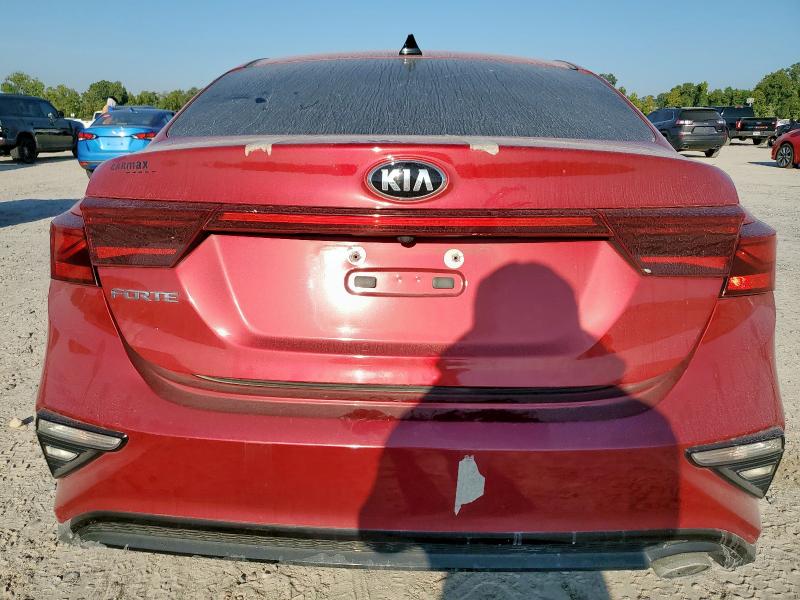 3KPF24AD4KE048723 - 2019 KIA FORTE FE Червоний фото 6