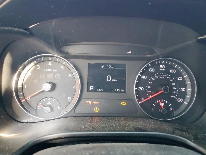 3KPF24AD4KE048723 - 2019 KIA FORTE FE Червоний фото 9