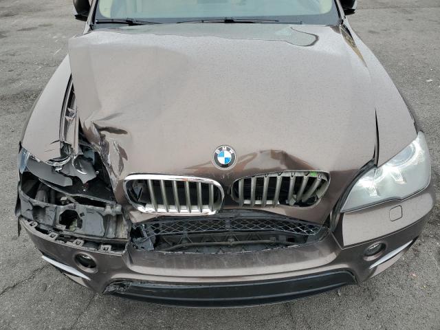 5UXZW0C52CL670826 - 2012 BMW X5 XDRIVE35D BROWN photo 12