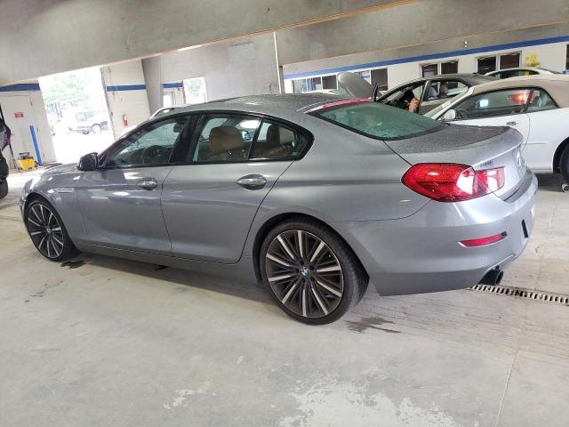 WBA6D0C56JG853014 - 2018 BMW 640 I GRAN COUPE GRAY photo 2