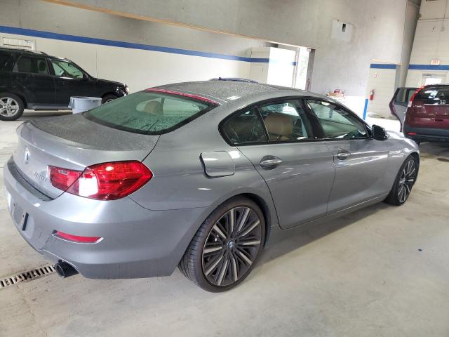 WBA6D0C56JG853014 - 2018 BMW 640 I GRAN COUPE GRAY photo 3