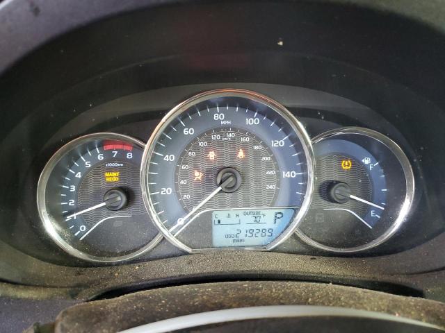 2T1BURHE5FC246249 - 2015 TOYOTA COROLLA L BLACK photo 9