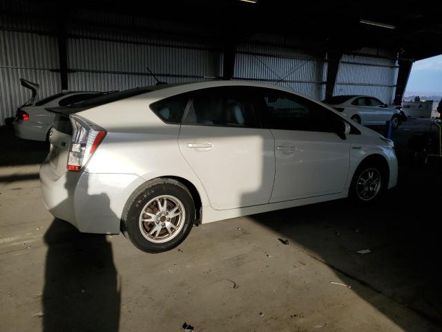 JTDKN3DUXB0286340 - 2011 TOYOTA PRIUS 白色 照片 3
