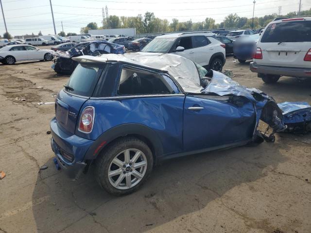 WMWSV3C53DT479342 - 2013 MINI COOPER S BLUE photo 3