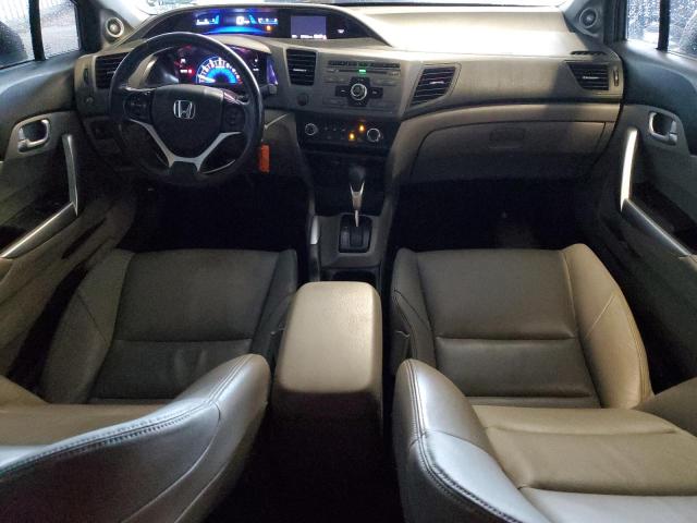 2HGFG3B07CH515924 - 2012 HONDA CIVIC EXL ნაცრისფერი ფოტო 8