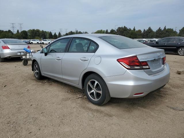 19XFB2F77FE082233 - 2015 HONDA CIVIC SE SILVER photo 2