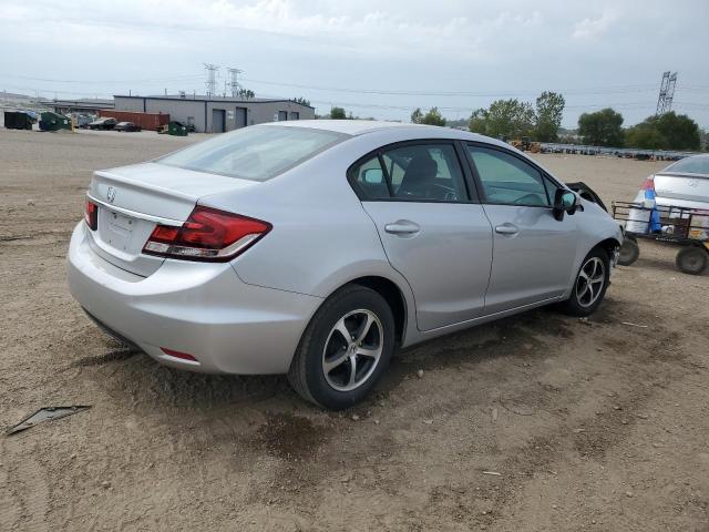 19XFB2F77FE082233 - 2015 HONDA CIVIC SE SILVER photo 3
