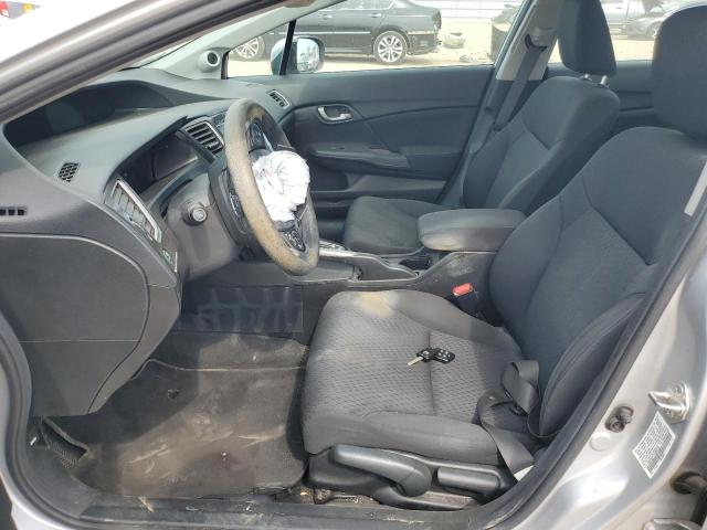 19XFB2F77FE082233 - 2015 HONDA CIVIC SE SILVER photo 7