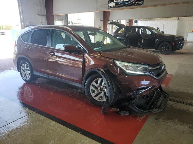 2HKRM4H70FH656912 - 2015 HONDA CR-V EXL BURGUNDY photo 4