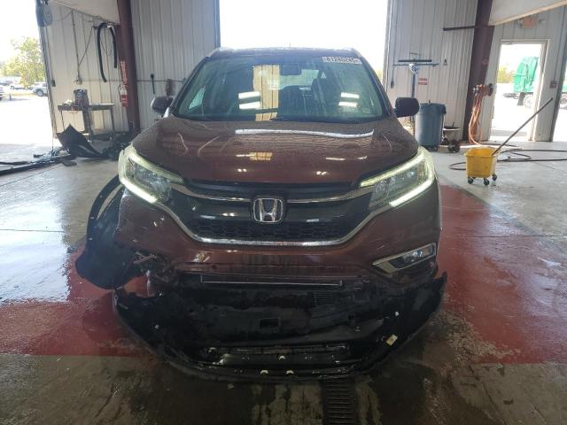 2HKRM4H70FH656912 - 2015 HONDA CR-V EXL BURGUNDY photo 5