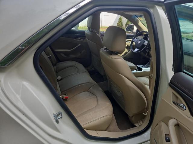 1G6DG5E54D0116616 - 2013 CADILLAC CTS LUXURY COLLECTION Ақ фото 6