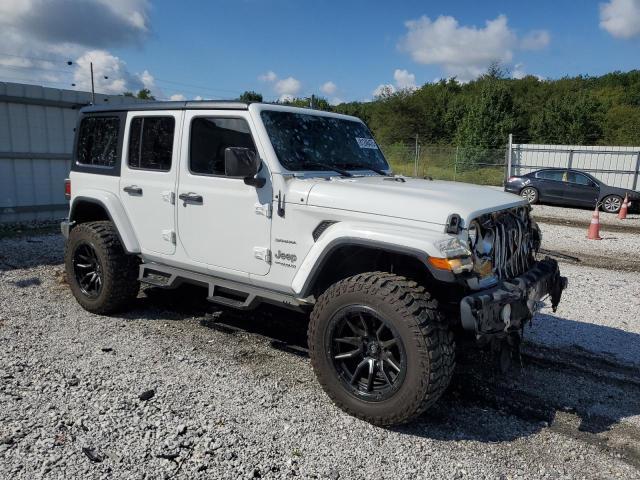 1C4HJXEN3LW147783 - 2020 JEEP WRANGLER UNLIMITED SAHARA WHITE photo 4