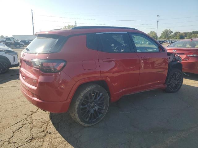 3C4NJDCB8NT222576 - 2022 JEEP COMPASS LIMITED RED photo 3
